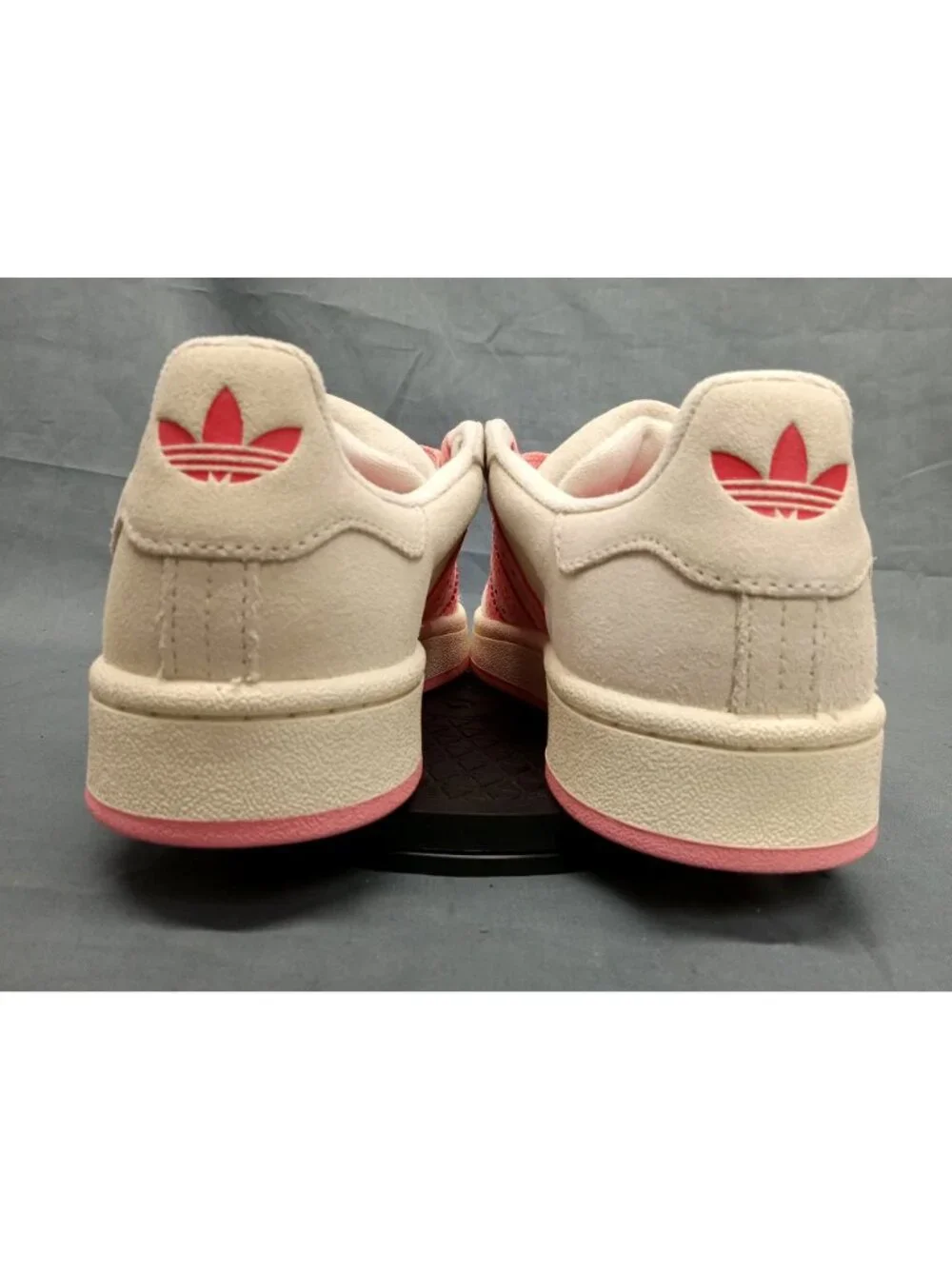 Adidas Campus 00s J Sneakers Suede Valentines Day Pink Girls Size 4 NEW NO BOX! - Picture 7 of 10